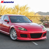 Untuk Mazda RX-8 RX8 03-08 SE3P MS Style Fiberglass Front Bumper Body Kits
