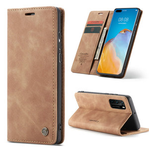 CaseMe Dura in pelle per <span class=keywords><strong>Huawei</strong></span> Nova 5T / Nova <span class=keywords><strong>7</strong></span> Pro / Y6P / Y5P custodia prodotti di fabbrica per <span class=keywords><strong>Huawei</strong></span> P50 P50 pro custodia a portafoglio - Product Image 5
