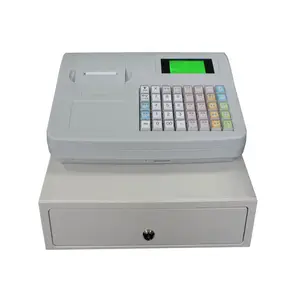 Telematic ECR with LCD customer display 40 keys programmable RS232 and RJ11 port for cash box