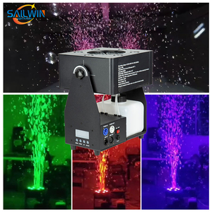 DJ LED Super <span class=keywords><strong>Bubble</strong></span> <span class=keywords><strong>Machine</strong></span> DMX512 remoto 6 uds 4W RGBW LED efecto automático boda burbuja soplado equipo de iluminación de escenario - Product Image 2