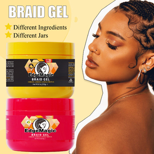 Nouvelle Arrivée Crème Coiffante Bio Fixation Extra Forte Sans Alcool Effet Brillance et Fixation pour Cheveux Tressés Sans Écaillage pour Tresseurs - Product Image 3