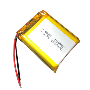 מותאם אישית 104050 2400mah 2600mah 3.7v ליתיום פולימר סוללה ליתיום יון נטענת תאי סוללות Lipo סוללות - Product Image 4