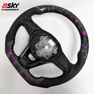 Venta Directa de Fábrica, Volante de Fibra de Carbono Forjado de Alta Calidad para Volkswagen BORA, CADDY, GOLFGTI, <span class=keywords><strong>GOLFGTD</strong></span>, JETTA, POLO, TOURAN - Product Image 3