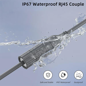 Conectores hembra Starlink RJ45 a prueba de agua Mini extensión de Cable Starlink para enrutador Dishy Gen3 accesorios de receptor de <span class=keywords><strong>TV</strong></span> satelital - Product Image 3