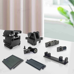 공장 아울렛 경제적이고 실용적인 접이식 스크린 도어 주름 플라이 메쉬 - Product Image 5