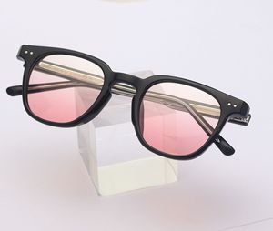 Lunettes <span class=keywords><strong>de</strong></span> <span class=keywords><strong>soleil</strong></span> unisexe uv 400, lunettes <span class=keywords><strong>de</strong></span> <span class=keywords><strong>marque</strong></span> coréennes avec logo personnalisé, dégradé <span class=keywords><strong>de</strong></span> pêche, pour hommes et femmes, 2022 - Product Image 2