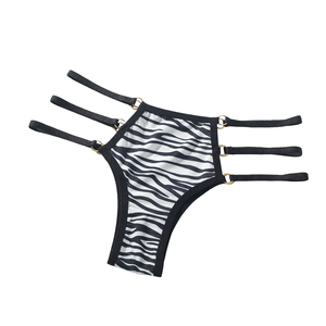 Slip perizoma sexy da donna di alta qualità, a vita bassa, in pizzo, con motivo a tinta unita - Product Image 5
