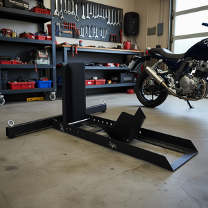 Support de moto réglable haute résistance, capacité 1800 lb, pour rampes et supports - Product Image 2