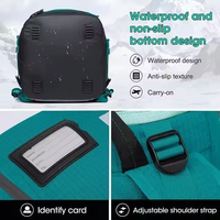 Portable 55L Nylon Étanche Sac À Dos Extérieur pour Bottes De Ski Skis Casques et Accessoires Voyage Amical Ski Gear Organisateur