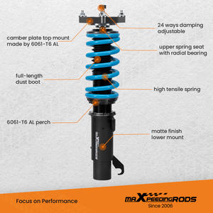 MaXpeedingrods-<span class=keywords><strong>Kit</strong></span> de suspensión Coilovers de amortiguación de 24 vías para <span class=keywords><strong>Ford</strong></span> <span class=keywords><strong>Focus</strong></span> <span class=keywords><strong>MK3</strong></span> 2011-2017 - Product Image 4