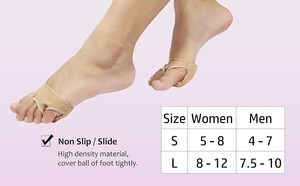 Bantalan Metatarsal ekstra tebal dan besar, Neuroma Morton, pereda nyeri Arthritis dan <span class=keywords><strong>Sesamoid</strong></span> untuk pria/wanita isi 2 pasang - Product Image 6
