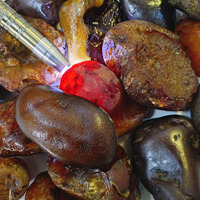 Vente d'agate rouge brute naturelle agate rouge de Madagascar de haute qualité pour le traitement