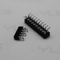 Conector Tipo SMT Espaciado 2,0mm Altura 2,8mm Posiciones 02P-40P Conector de cabezal de PIN redondo hembra para placa PCB