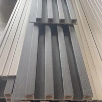 Plancher extérieur en WPC pour jardin, revêtement solide, écologique, imperméable