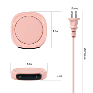 Ensemble cadeau d'affaires : Tasse à café auto-chauffante avec contrôle de température, chauffe-tasse intelligent sans fil, tasse électrique en céramique thermostatée - Product Image 4