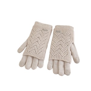 <span class=keywords><strong>Gants</strong></span> d'hiver <span class=keywords><strong>en</strong></span> <span class=keywords><strong>laine</strong></span> tricotée fine avec écran <span class=keywords><strong>tactile</strong></span> mignon <span class=keywords><strong>Gants</strong></span> d'opéra pour femmes Longueur double usage Couleur assortie <span class=keywords><strong>Gants</strong></span> thermiques à la mode - Product Image 5