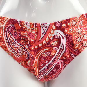 Classique Paisley Imprimé Maillot De Bain pour Femmes V Fil de Coupe Buste Complet Haute jambe Sexy <span class=keywords><strong>Bikini</strong></span> Maillots De Bain - Product Image 6