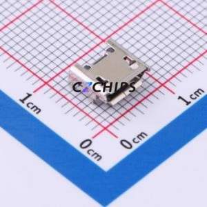 MICRO5P 4J JB-X USB Connector SMD Connector ( Connector Type: Micro-B )( Protocol Standard: USB 2.0 )( Gender: Female ) - Product Image 1