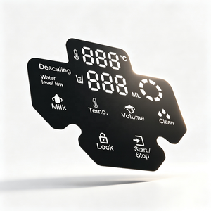 Factory Custom Thermostat Control Panel Membrane Keypad <b>Decal</b> Display <b>Window</b> Wifi Pump PC PVC Adhesive Printed Cutting - Product Image 4