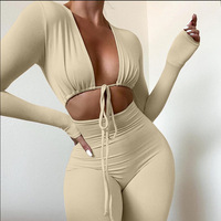 Combinaison sexy à manches longues pour femme, combinaisons personnalisées pour femme, combinaisons pour femme, playsuits, automne printemps 2022, vêtements pour femme