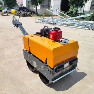 เครื่องอัดลูกกลิ้งไฮดรอลิกเต็มรูปแบบลูกกลิ้งถนนแบบดรัมคู่6ton 3ton 2ton 1ton สำหรับเครื่องจักรก่อสร้าง - Product Image 2