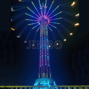 Attractions de parc en plein air, tour volante de 43,8 mètres, manèges de chaises volantes à vendre au prix d'usine - Product Image 5