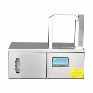 Máquina de flejado de artículos pequeños de fácil manejo, máquina de flejado de billetes de banco, flejadora automática de rollos de papel de escritorio - Product Image 2