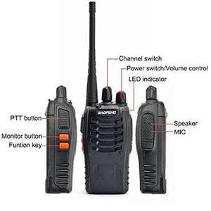 Nhà sản xuất Baofeng BF888S xách tay UHF 400 470 tiện dụng Talky an ninh không dây Walkie Talkie Radio - Product Image 6