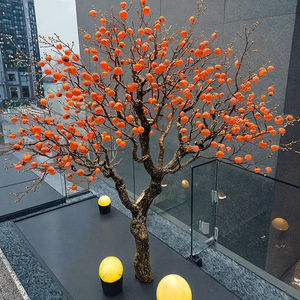 <span class=keywords><strong>Arbre</strong></span> de kaki artificiel en soie, <span class=keywords><strong>arbre</strong></span> fruitier, enveloppe rouge porte-bonheur, <span class=keywords><strong>arbre</strong></span> à souhaits, intérieur et extérieur, vitrine d'hôtel chinois - Product Image 2