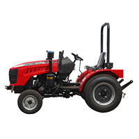 Traktor Mini Pertanian 25HP 4X4 Dengan Ban Khusus Rumput untuk Perawatan Lapangan Golf, Villa, dan Taman Hijau