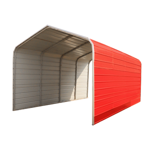 Abri de jardin moderne en acier pour atelier extérieur, abri de voiture en acier - Product Image 6