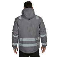 Chaqueta de Seguridad Reflectante para Trabajo en Invierno, para Trabajadores de la Construcción, de Secado Rápido, Cómoda, Servicios OEM