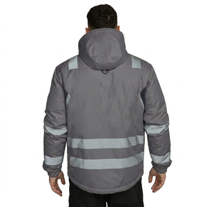 Reflective Winter Workwear Safety <b>Jacket</b> for Construction <b>Worker</b> Quick Dry Work Wear Comfortable OEM Services Safety <b>Jackets</b> - Product Image 6