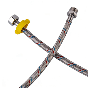 <span class=keywords><strong>Raccord</strong></span> flexible mâle-femelle SS201 pour lavabo, robinet de toilette, plomberie, tuyau d'alimentation en eau tressé en acier inoxydable - Product Image 5