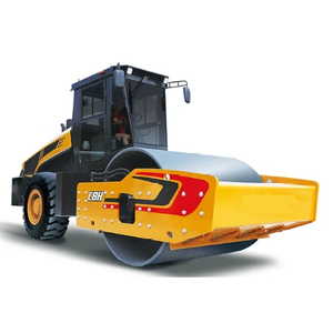 Compactador de rodillo de carretera vibratorio estático con componente de motor central dentro de maquinaria de movimiento de tierras - Product Image 1