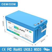 Batterie LiFePO4 Odipie 5KW 51.2V 48V 100Ah à décharge profonde avec BMS intelligent CAN RS485 IP67 pour la sauvegarde résidentielle et l'isolation hors réseau