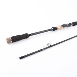 Caña de pescar de carpa, alimentador de fibra de carbono FRP dura, 2 secciones, aparejos de pesca ligeros, 2,4 M - Product Image 4