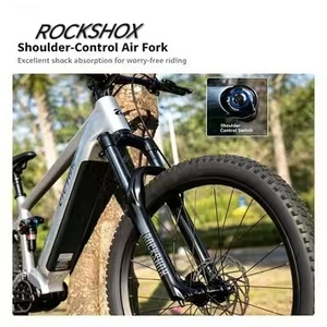Bicicleta Eléctrica Todoterreno Gen 12 Velocidades Inalámbrica 48V 15Ah Batería Oculta 500W Sensor de Torque Bicicleta de Montaña Eléctrica con Llantas Anchas - Product Image 2