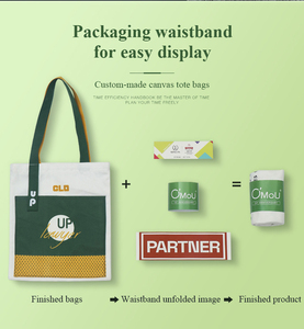 Personnalisable pas cher mode coton toile Shopping sac à main personnalisé imprimé logo sublimation sac fourre-tout - Product Image 6