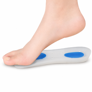 Solette in Silicone 3/4 con Supporto <span class=keywords><strong>per</strong></span> Arco Plantare, Inserti Ortopedici <span class=keywords><strong>per</strong></span> Scarpe, Supporti <span class=keywords><strong>per</strong></span> Tallone, Sollievo dal Dolore, Solette <span class=keywords><strong>per</strong></span> Fascite Plantare - Product Image 6