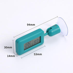 Thermomètre hygromètre numérique LCD miniature en gros, capteur de température intérieure, jauge d'humidité rotative à 360 degrés avec - Product Image 1