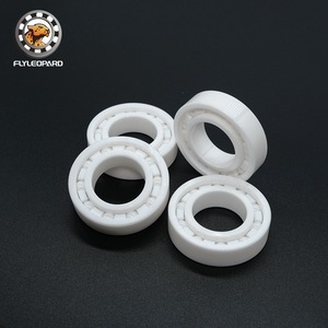 Roulements à billes à gorge profonde en céramique Flyleopard 25x47x12mm en zircone, simple rangée, sans étanchéité, métriques - Product Image 1