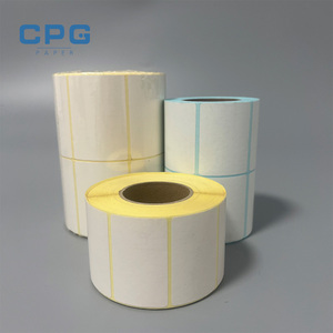 Etiquetas Adhesivas de Código de Barras para Albaranes Logísticos al por Mayor, 30x50mm 100x150mm 4x6, Etiquetas de Envío Térmicas Directas de Papel - Product Image 1