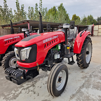 Tracteur agricole diesel 4x4 de 70 CV de qualité supérieure avec cabine climatisée pour les applications agricoles commerciales aux États-Unis et au Canada