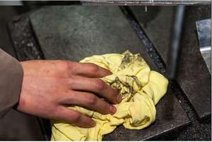 قطع قماش قطنية ملونة عالية الجودة في حزمة 10 كجم، قصاصات قطنية للتنظيف الصناعي ومسح السفن - Product Image 6