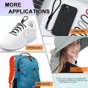 Nhựa bánh xe lớn dây kéo ổ khóa nhựa bánh xe Dây ổ khóa cho nhựa hoặc vải giặt túi kéo Chuỗi đóng cửa - Product Image 5