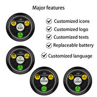 Système d'appel intelligent sans fil, récepteur avec boutons d'appel, pour restaurant, café, hôtel, service de chambre