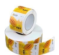 Fournisseur d'étiquettes adhésives pour impression d'autocollants, étiquettes en rouleau avec code-barres personnalisées, personnalisation en gros