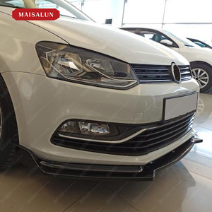 Labbro anteriore per <span class=keywords><strong>Volkswagen</strong></span> <span class=keywords><strong>POLO</strong></span> GTI <span class=keywords><strong>2015</strong></span> aggiornamento stile materiale PP carrozzeria kit paraurti auto accessori - Product Image 2