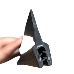 Bande de garniture de porte de voiture en caoutchouc PVC multicolore, bande d'étanchéité universelle en caoutchouc pour bord de porte de voiture, bande d'étanchéité en caoutchouc PVC en forme de U - Product Image 1